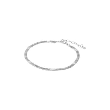 Shop Pernille Corydon Agnes Bracelet In Silver In Metallic