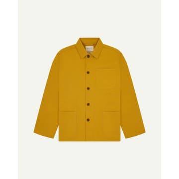 Shop Uskees Yellow Buttoned Jacket