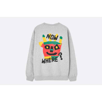 Nwhr Crewneck Now Where? In Gray