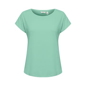 Shop B.young 20804205 Pamila T-shirt In Creme De Menthe In Green