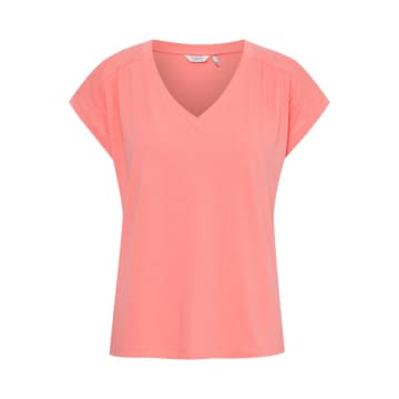 Shop B.young Pandinna T Shirt 2 In Strawberry Pink