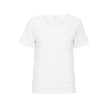 Shop B.young Raisa T Shirt In Optical White