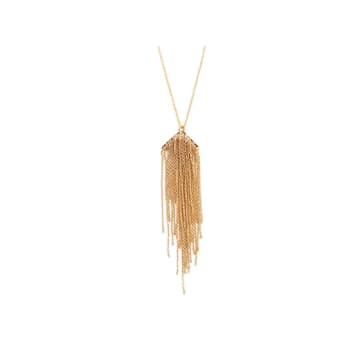 Shop Made By Moi Selection Casamance Long Necklace In Gold