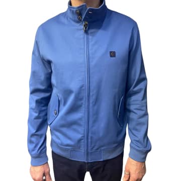 Shop Gabicci Vintage Hamilton Harrington Jacket In Blue