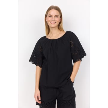 Shop Soya Concept Milly Blouse In Black 40659