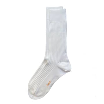 Shop Fresh Cotton Mid-calf Lenght Socks In White