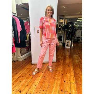 Shop Gerry Weber Trousers In Milkshake Pink