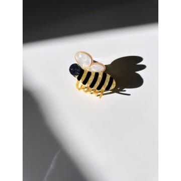 Solar Eclipse - Bee Claw Hair Clip In Gold