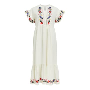 Shop Object Citta Embroidered Dress