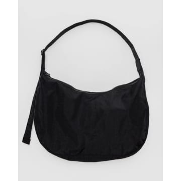 Shop Baggu Black Large Nylon Crescent Bag