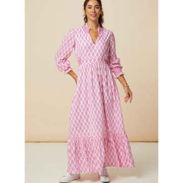Shop Aspiga Emmeline Dress Pink Geranium