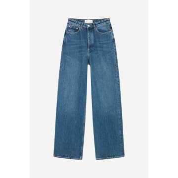 Shop Samsoe & Samsoe Legend Shelly Jeans In Blue