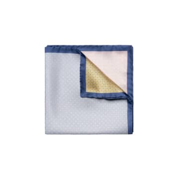 Shop Eton - Geometric Print Silk Pocket Square 10001137121