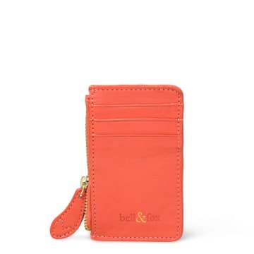 Shop Bell & Fox Lia Card Holder-coral In Pink
