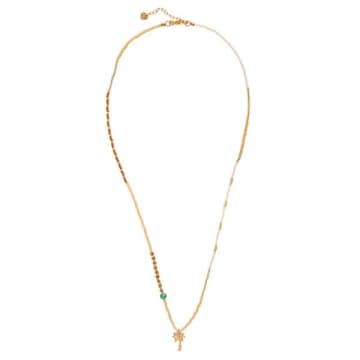 Shop A Beautiful Story Necklace Adventurous In Gold