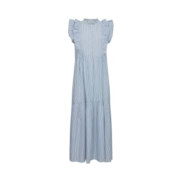 Shop Sofie Schnoor Long Dress In Blue