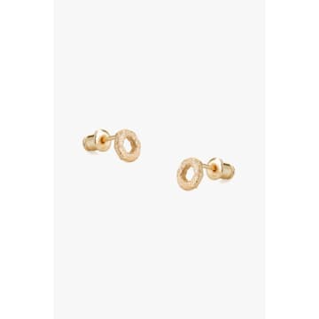 Shop Lark London Tutti & Co Arise Stud Earrings In Gold