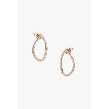 Lark London Tutti & Co Seize Earrings In Gold
