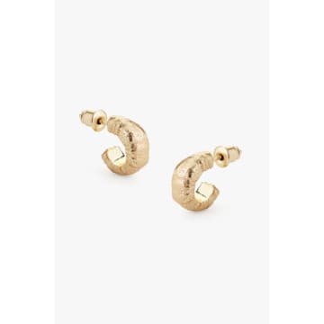 Shop Lark London Tutti & Co Cast Earrings In Gold