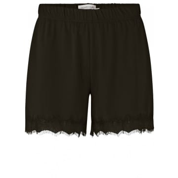 Shop Rosemunde Billie Lace Loose Fit Shorts Col: 010 Black, Size: Xs