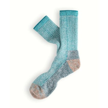 Thunders Love Outdoor Lambswool Hiking -turquoise In Blue