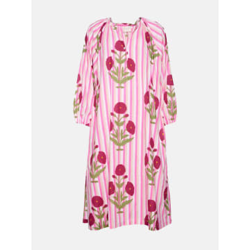 Sissel Edelbo Lara Organic Cotton Dress In Pink