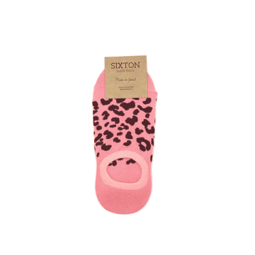 Sixton Trainer Socks In Pink From