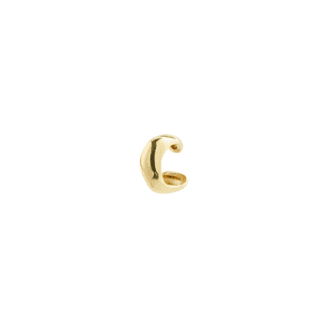 Shop Pilgrim Force Recycled Ear Cuff Gold-plated