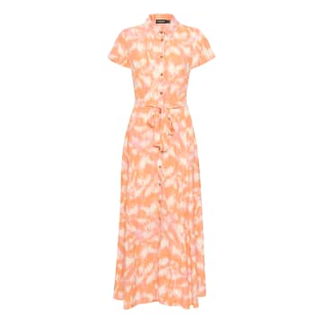Soaked In Luxury Slarjana Maxi Dress | Tangerine Diffusion In Orange