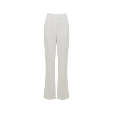 Harrison Fashion Whisper Flare Trouser | Summer White