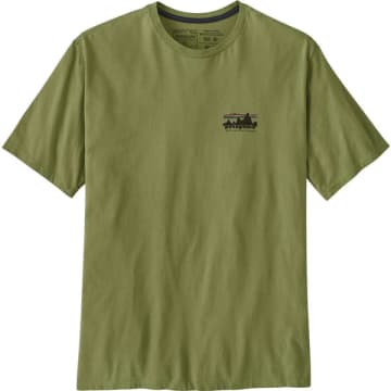 Patagonia Men's '73 Skyline Organic T-shirt Buckhorn Green