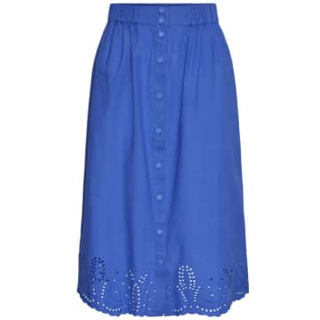Y.a.s. Bira Midi Skirt Dazzling Blue