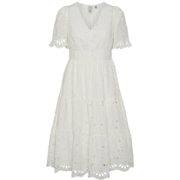 Y.a.s. Kanikka Midi Dress Star White