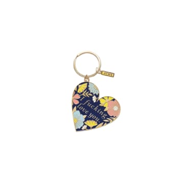 All The Ways To Say Fucking Love Keychain In Multi