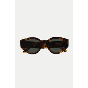 Monokel Eyewear Polly Havana Sunglasses In Black
