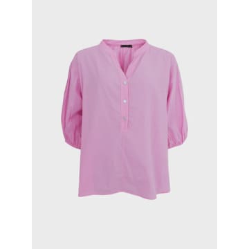 Black Colour Ollie Blouse In Pink
