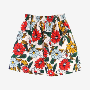 Lf Markey Floral Cotton Shorts In Multi