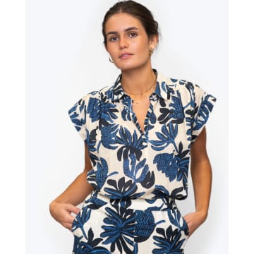 Hod Camisa New Emma Anemone  In Blue