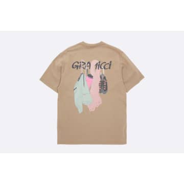 Gramicci Equipped Tee Coyote In Brown
