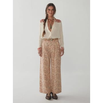 Maison Hotel Indira Trousers In Brown