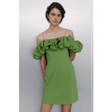 Object Tanita Peridot Dress In Green
