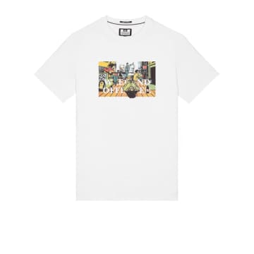 Weekend Offender Stratford Avenue Graphic T Shirt In White