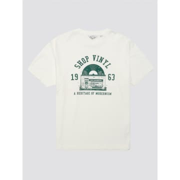Ben Sherman Camiseta Shop Vinyl In White