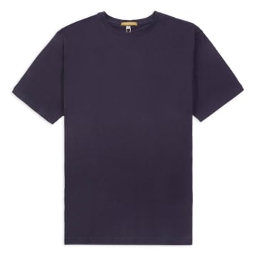 Burrows And Hare Organic Egyptian Cotton T-shirt In Blue
