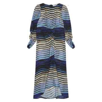 Munthe Downy Dress In Blue | ModeSens