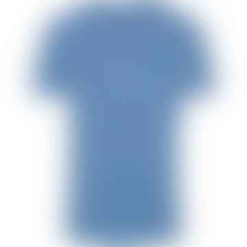 T-shirt Basique Poche Poitrine Alder Bleu