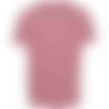 Camiseta de rayas estrechas de aliso rojo