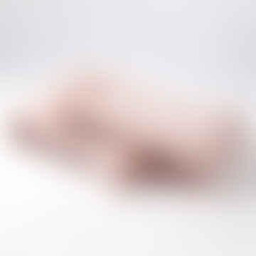 Lisos Powder Pink Mohair and Wool-Blend Shawl / Throw - 65 x 200cm