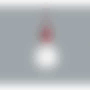 Lámpara colgante E27 - Rojo