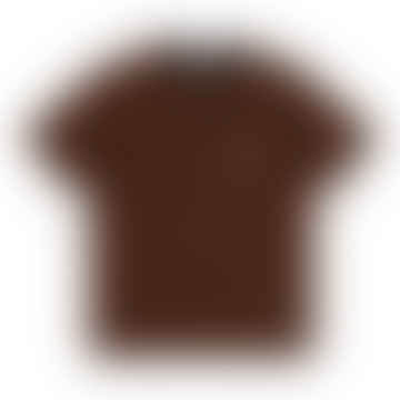 Black / Brandy Stripe Parker Pocket T-Shirt 